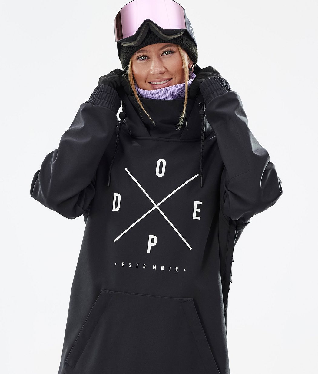 Dope Yeti W Snowboardjacke Damen Schwarz | CY9842031