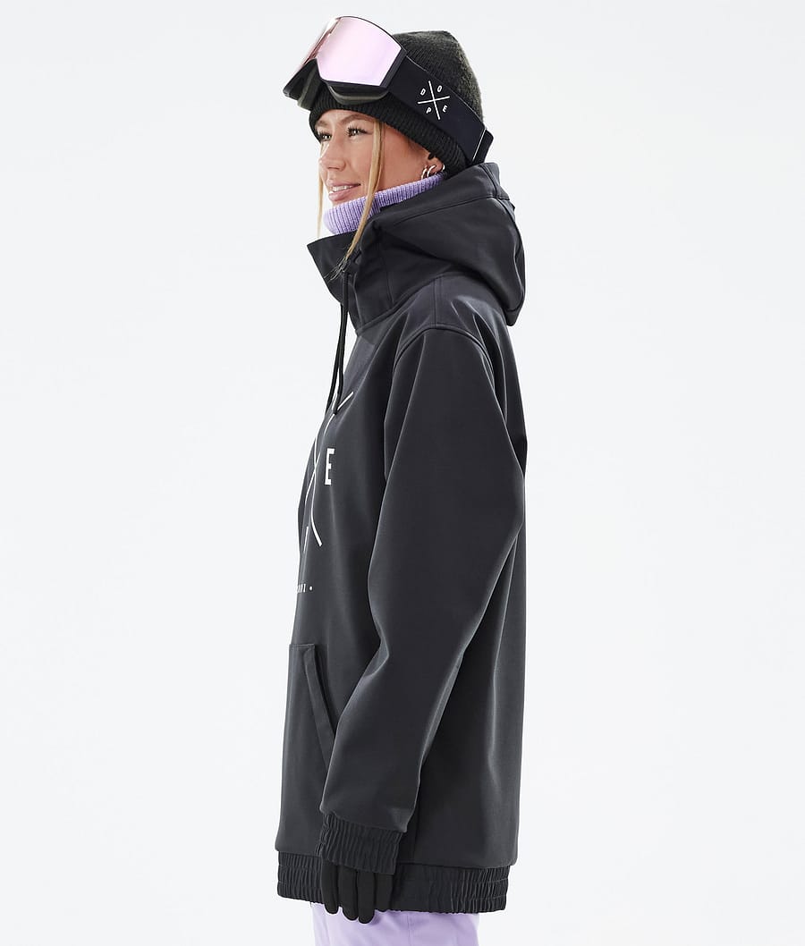 Dope Yeti W Snowboardjacke Damen Schwarz | CY9842031