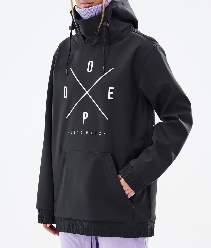 Dope Yeti W Snowboardjacke Damen Schwarz | CY9842031